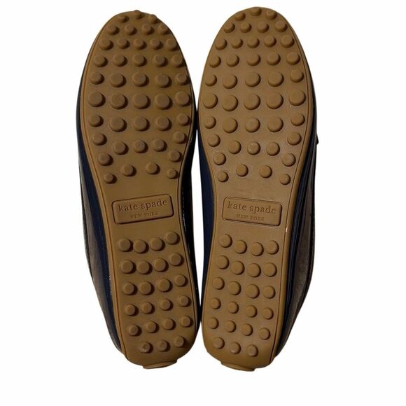 Kate Spade Boat Party - Patent Leather Blazer Blue Shake Loafer - Women’s Sz 5B - Picture 4 of 7